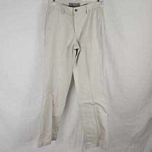 Ariat Pants men's 29 X 34 Performance Khaki Tan Pleat Front Chino Casual